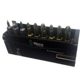 WERA Flat+Phillips+Pozidrive+Magnetic Guide Bit Set (10 pcs)